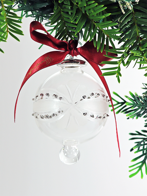 Victorian Frost Ornament - Silver - Artifactually